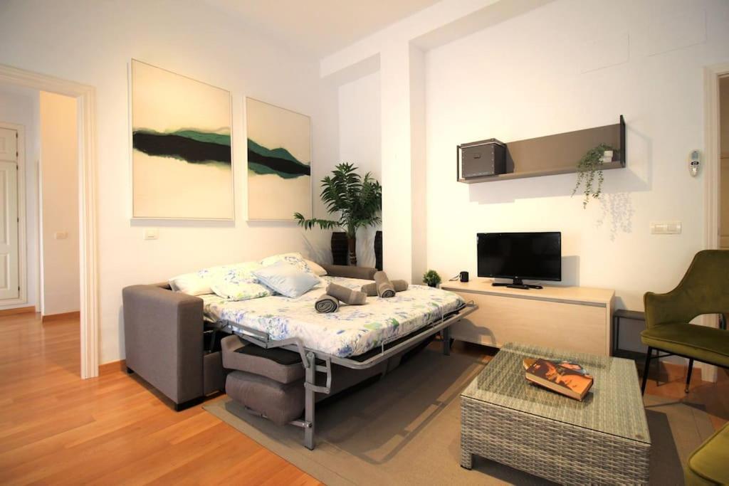 Bonito Y Silencioso Apartamento - Centro Historico Málaga Buitenkant foto